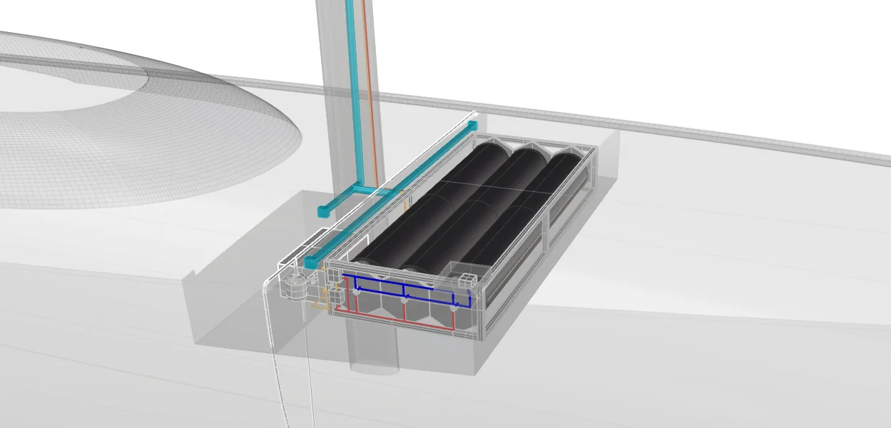 Royal Huisman’s concept for a hydrogen powered fuel cell system specifically for sailing yachts