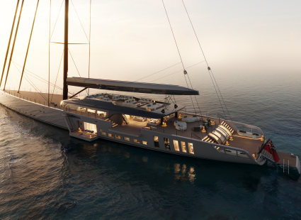 Image SKY - the world's tallest sloop - is ready to build